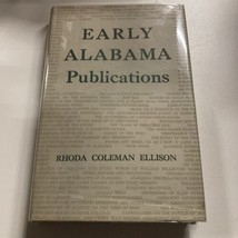 RHODA COLEMAN ELLISON / Early Alabama publications A study in literary 1... - $42.08