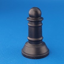 Chess Pawn Black Hollow Plastic Replacement Game Piece Classic Games 44833 - £1.98 GBP
