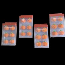 Icing Decorations 4 Packs = 24 Pumpkins Halloween Thanksgiving Treat Toppers - £15.44 GBP