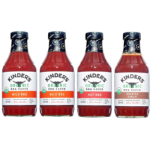 KINDERS BARBECUE BBQ SAUCE MILD HOT ROASTED GARLIC ORGANIC 20.5 oz VARIE... - $40.99