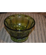 Green Anchor Hocking Antique Depression Glass Candy Pedestal Dish Trinke... - £12.51 GBP