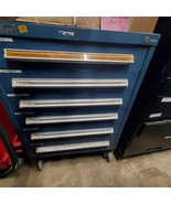 Stanley Vidmar 6 Drawer ROLLING Tool Equipment Storage Cabinet (11) - £658.27 GBP