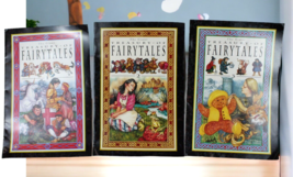 The Giant Treasury Of Fairy Tales set of 3 Paperback Books 1-3 Childrens VTG - £8.42 GBP