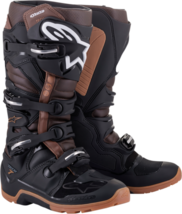 Alpinestars Mens MX Offroad Tech 7 Boots Black/Brown 10 - £357.22 GBP