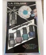 L.A. Colors Bling Things Nail Polish Collection Set of 4 Pieces 0.17 fl ... - $13.72 CAD