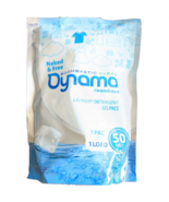 Dynamo Naked &amp; Free Laundry Gel Pacs 50 count 1 bag new - $331.52 MXN