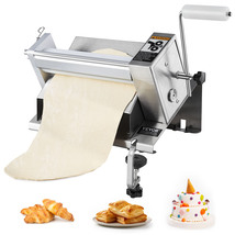 VEVOR Manual Dough Sheeter Machine, Puff Pastry Sheeter and Fondant Roller - $301.90