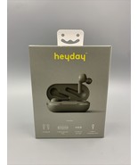 HeyDay True Wireless Earbuds Kit w/ USB-C Charge Cable - Gray BRAND NEW - £19.47 GBP