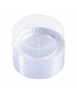 6&quot; Clear Round Clear Plastic Plates 100 count Oasis Creations NEW/Origin... - £14.72 GBP