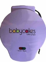 Babycakes Cake Pop Maker 12 Capacity Purple Baby Cakes. - £19.14 GBP