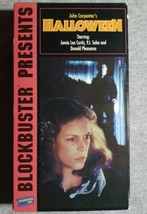 John Carpenter&#39;s Halloween Blockbuster Presents VHS - 1995 Classic Horror - £14.69 GBP