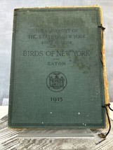 Birds of New York by Eaton 1915 NY State Museum 106 Color Plates - £38.04 GBP