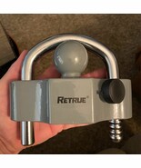 Universal Coupler Trailer Lock Hitch Locks Ball Trailer Caravan Firm Sec... - €60,70 EUR