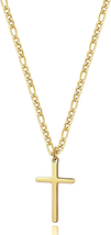14K Gold Filled Cross Necklace for Men Assorted Item Display Lengths , Styles - £15.50 GBP