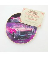 1959 Pink Cadillac Eldorado Collector&#39;s Plate 8.25&quot; with Certificate #1204 - $499.23 MXN