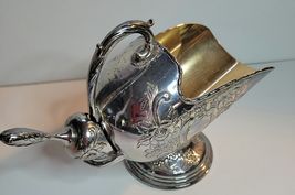 RAIMOND SILVER PLATE SUGAR SCUTTLE WITH SCOOP image 4