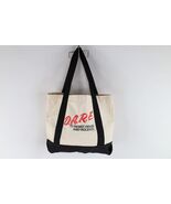 Vtg 90s DARE To Resist Drugs and Violence Handled Canvas Tote Bag Carry ... - $1,094.83 MXN