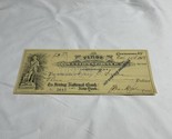 1913 The First National Bank Of Cooperstown NY Check #2617 KG JD - $11.88