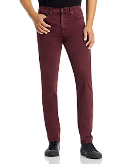 Rag & Bone Men's Fit 2 Action Loopback Slim Fit Jeans in Blood-30/32 Item image 6