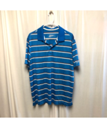 Nike Golf Tour Performance DriFit Polo Shirt Size XL Turquoise Blue Shor... - $18.61