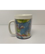 Vintage Walt Disney World Plastic Mug Mickey Tinkerbell Goofey Minnie Do... - £9.58 GBP