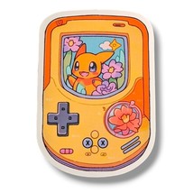 Anime Sticker (YY117): Cutie Charmander with Handheld Game Console, 2.5 in - $4.90