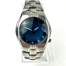 Fossil Sport Line YR2000 Wrist Watch 50m Water Res. 7&quot; Long 38mm Blue Fa... - £22.85 GBP