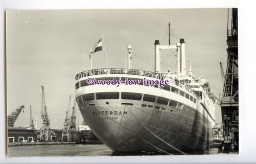 LP0630 - Holland America Liner - Rotterdam , built 1958 - photograph in ... - $2.86