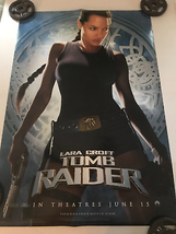  Tomb Raider Advanced Original One Sheet Movie Poster 2001 Angelina Jolie - £7.52 GBP
