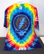 Vintage 1995 Grateful Dead Summer Tour Short Sleeve Tie Dyed T Shirt Large - £153.22 GBP