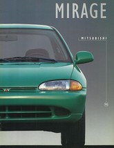 1995 Mitsubishi MIRAGE sales brochure catalog US 95 S LS Coupe - $132.27 MXN