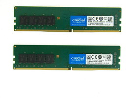 Crucial 32GB (16GBx2) PC4-21300 (DDR4-2666) 2x Memory CT16G4DFD8266 Desk... - £89.08 GBP