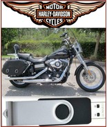 2008 Harley Davidson DYNA  Service Repair &amp; Electrical Manual﻿ USB Flash... - £14.16 GBP