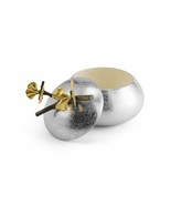Michael Aram Butterfly Ginkgo Hand Textured Stainless Steel Keepsake Box... - $257.14 CAD