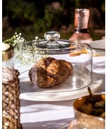 Large Glass Cloche Dome for Cake Stand - Display Case for Desserts, Cup ... - €68,25 EUR