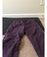 Athletic Works Women&#39;s Capri Pants Windbreaker Size Large Purple - $29.10