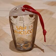Starbucks 2021 San Francisco Glass Been There Series Cup Mug Christmas O... - €12,67 EUR