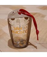 Starbucks 2021 San Francisco Glass Been There Series Cup Mug Christmas O... - €12,67 EUR