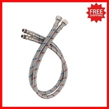 40-Inch Stainless Steel Faucet Connector - Durable Braided Supply Hose - $515.67 MXN