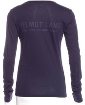 Helmut Lang Archival Vintage Navy Logo T Shirt 42 - £110.61 GBP