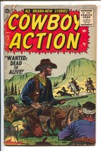 Cowboy Action #7 1955-Atlas-Russ Heath cover-Yakima Yates- Indian Agent -Want... - $54.32