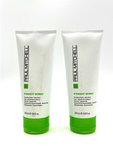 Paul Mitchell Straight Works Smoothing Styler-Adds Shine 6.8 oz-Pack of 2 - £33.29 GBP