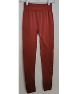 Womens S/M Zenana Outfitters Rust Orange Leggings Pants - $12.29 CAD