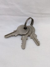 Set Of (3) Silver Unmarked Small Keys 1&quot; - $13.85