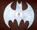 Bat Emblem / Logo Batman  Embroidered Back / Chest Patch Iron On 10&quot; X 9... - £10.19 GBP