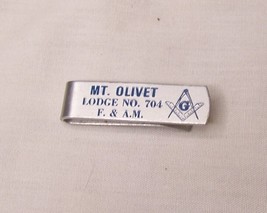 VINTAGE MT OLIVET MASONIC LODGE 704 TIE BAR - £4.72 GBP