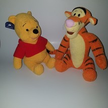 Winnie the Pooh Tigger Plush Lot Disney Applause 9&quot; Stuffed Animal Toy - £19.42 GBP