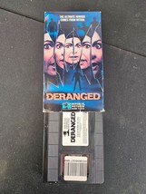 Deranged VHS 1990 Horror Republic Pictures Home Video HTF Cult Movie Film - £11.03 GBP