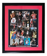 Michael Jordan Chicago Bulls Through the Years 16x20 Framed Photo Collage - £92.76 GBP