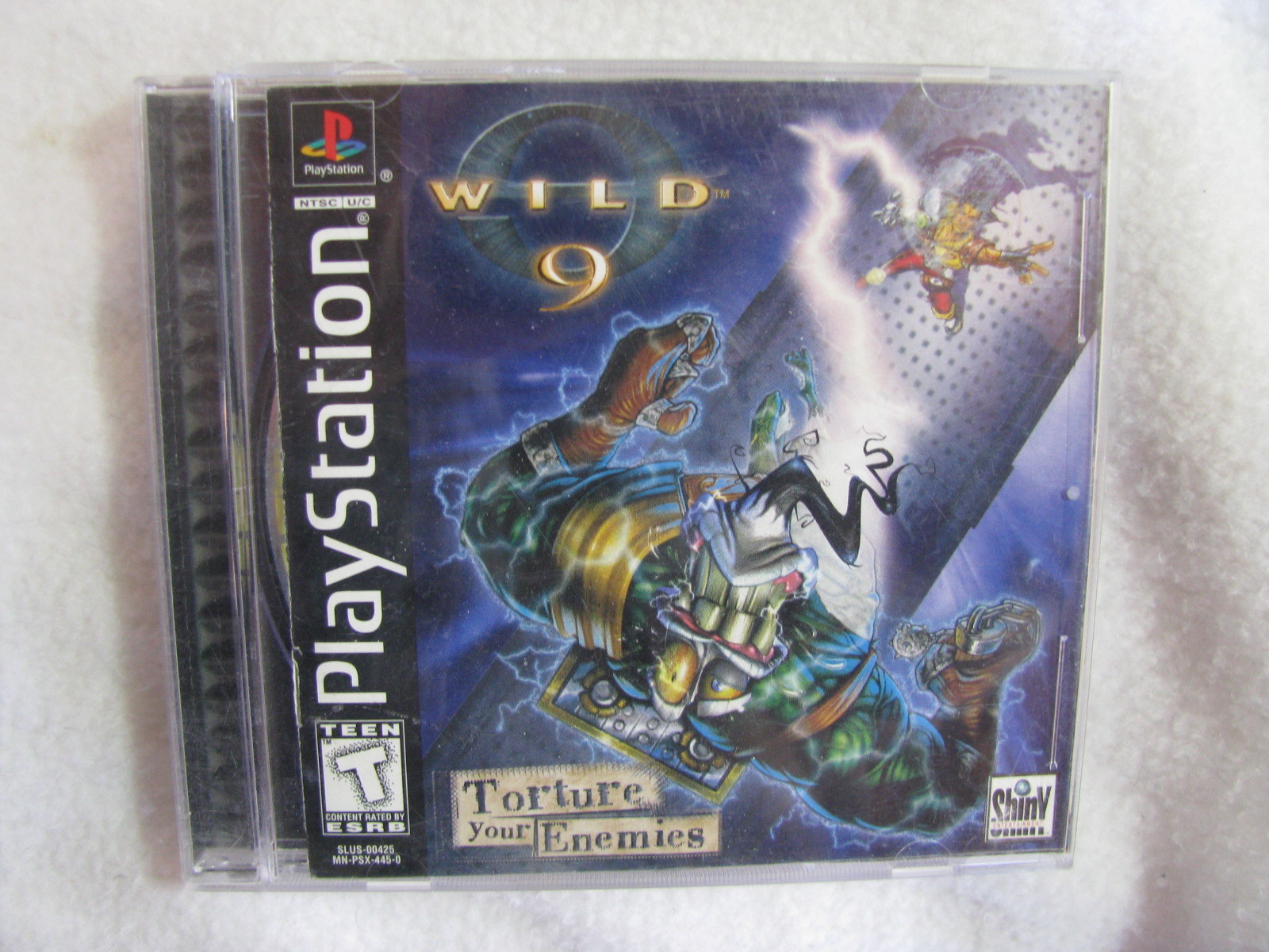 Wild 9 PS1. Shiny. - Video Games